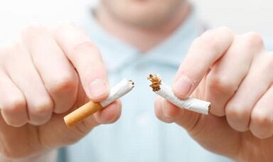 What happens to the body when tobacco