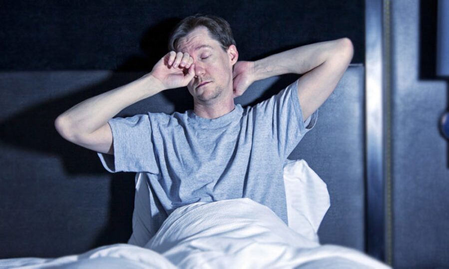 Insomnia in refusing smoking